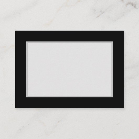 Carte De Placement Vibrant infinity with rainbow butterfly on black (Dos)