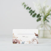 Carte De Placement Victorian Peony Luxe Flat Mariage (Debout devant)