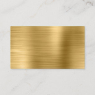 Carte De Placement Vide d'huile Shimmer métal or