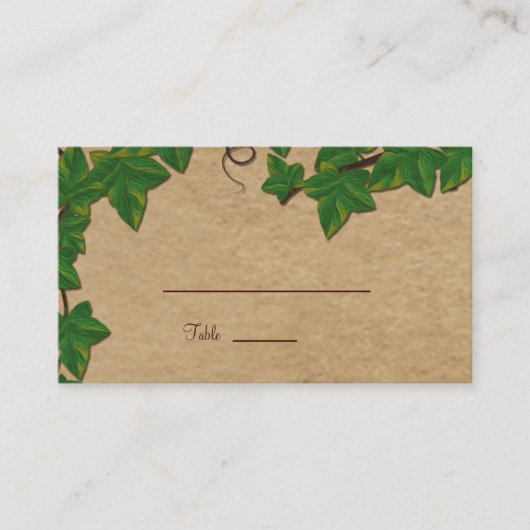 Carte De Placement Vignoble vintage Vignoble vignes Mariage (Devant)