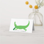 Carte De Placement Vin Alligator (Dos)