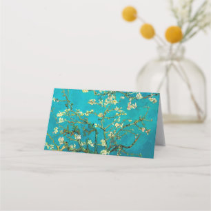 Carte De Placement Vincent Van Gogh Blossoming Almond Tree Floral Art