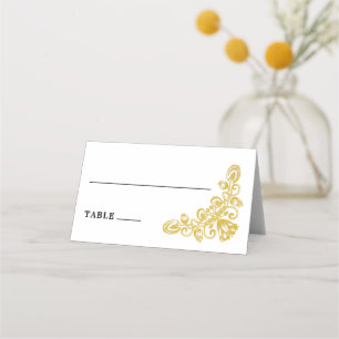 Carte De Placement Vintage