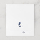 Carte De Placement Voie maritime vintage | Mariage nautique (Extérieur déplié)