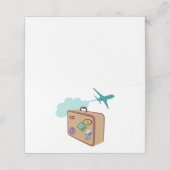 Carte De Placement Voyage (Extérieur déplié)