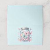 Carte De Placement Whimsical Butterflies in a Jar (Extérieur déplié)