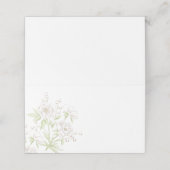 Carte De Placement White Rose Classic Wedding (Extérieur déplié)
