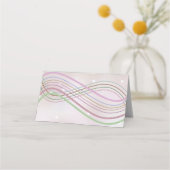 Carte De Placement Winter Wonderland Nom Lieu Titulaire (Dos)