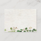 Carte De Placement Woodland Floral Devinez Combien De Baby showers Je (Dos)