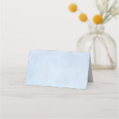 Carte De Placement Yellow Mediterranean Lemon Wedding (Dos)