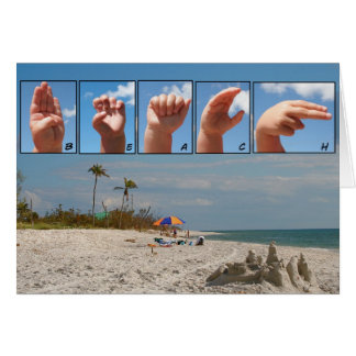 Carte de plage de SLG