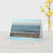 Carte de plage Inspirationnelle (Fleur jaune)