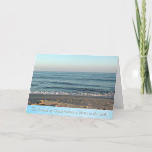Carte de plage Inspirationnelle