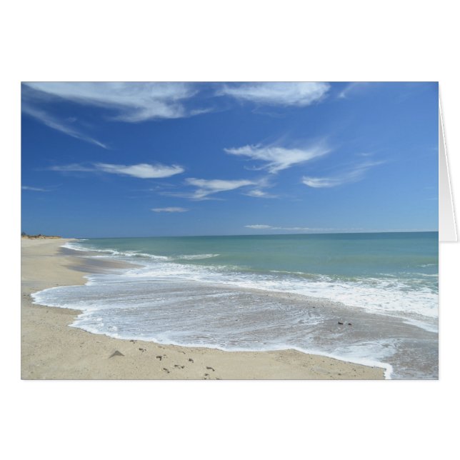 Carte de plage Madaket (Devant horizontal)