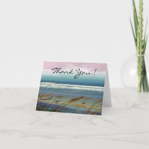 Carte de plage - Merci !