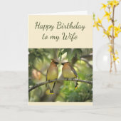 Carte de plaisir pour les femmes de l'anniversaire (Fleur jaune)