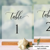 Carte de Plan de Table de Mariage Élégant Style Dé