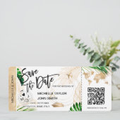 Carte de planche de passe de sauvegarde de date Ca (Debout devant)