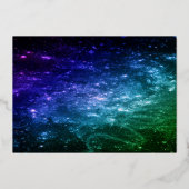 Carte de plaque d'or Hébreu Ein Od Milvado 5"x7" (Verso)