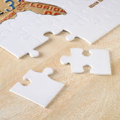 Carte de plaque minéralogique du puzzle des (Côté)