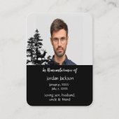 Carte de poche mémoire Masculine Cerf (Devant)