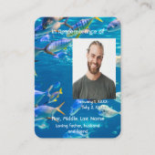 Carte de poche Memorial Aquarium Plongée Poisson t (Devant)