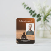 Carte de poche Memorial Pêcheur à la mouche (Debout devant)