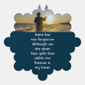 Carte de poche Memorial Pêcheur de vol d'océan (Verso)