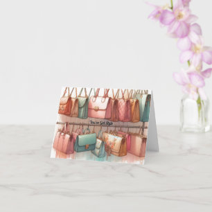 Carte de poche que vous avez Style Greeting