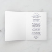 Carte de poème de survivant de chirurgie cérébrale (Intérieur)