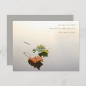 carte de poésie (Devant / Derrière)