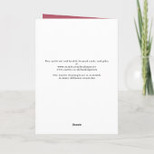 Carte de poésie - Guérison émotionnelle - Carte d' (Dos)