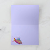 Carte de poissons d'aquarium de joyeux (Intérieur)