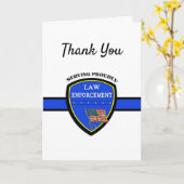 Carte de police de la force de l'ordre (Fleur jaune)