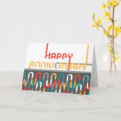 Carte de police vedette de l'anniversaire de l'emp (Fleur jaune)