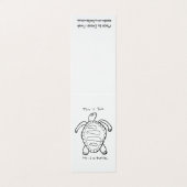 Carte de polisson de stationnement de tortue de (Extérieur déplié)