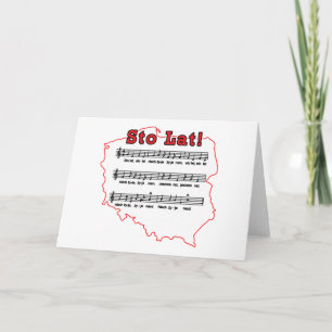 Carte de Pologne de la chanson Sto Lat