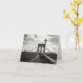 Carte de pont de Brooklyn (Fleur jaune)