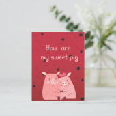 carte de porc (Debout devant)