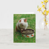 Carte de porc Guinée (Fleur jaune)