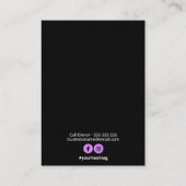 Carte De Porte Pour Boucles D'Oreilles De Résine A (Dos)