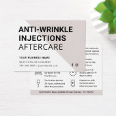 Carte de post-soins Botox Anti Wrinkies Injections (Bureau)