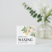 Carte de post-soins Spring Wood Waxing (Debout devant)