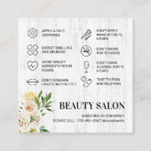 Carte de post-traitement de remplissage de ressort (Dos)