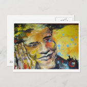 Carte de poste Barack Obama (Devant / Derrière)
