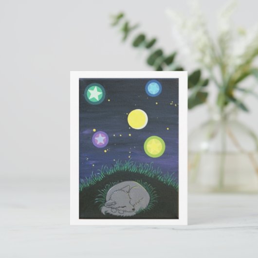 carte de poste d'art pour petits (Debout devant)