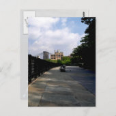 Carte de poste de banc de parc (Devant / Derrière)