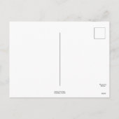 Carte de poste de bateau thaïlandais traditionnell (Dos)