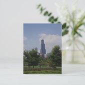 Carte de poste de Chicago Sears Tower/Willis Tower (Debout devant)