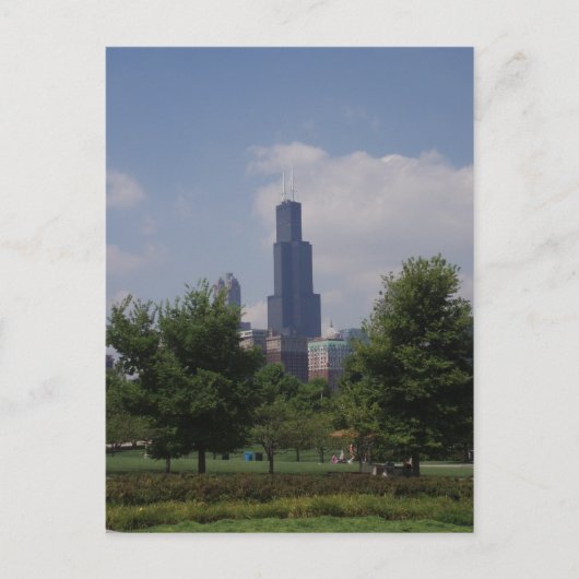 Carte de poste de Chicago Sears Tower/Willis Tower (Devant)